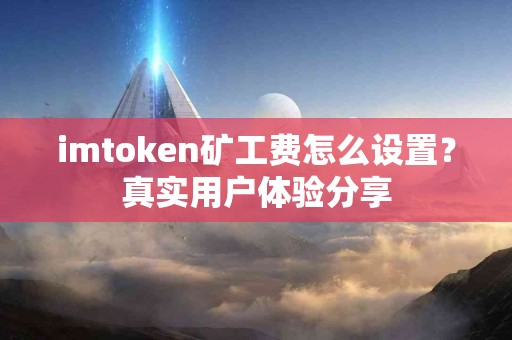 imtoken矿工费怎么设置？真实用户体验分享