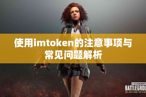 使用imtoken的注意事项与常见问题解析